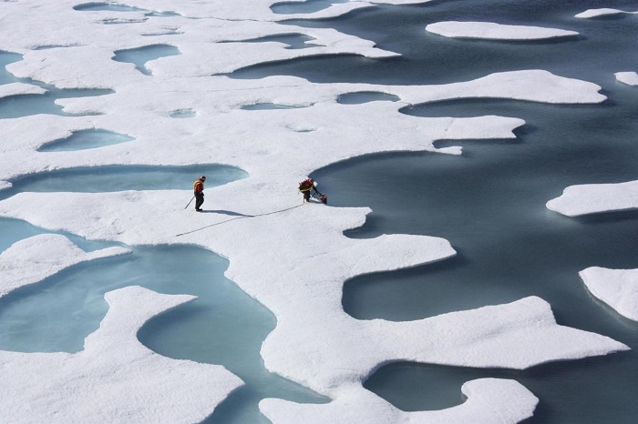 Melting Arctic sea ice could be about start uncontrollable global climate change, experts warn